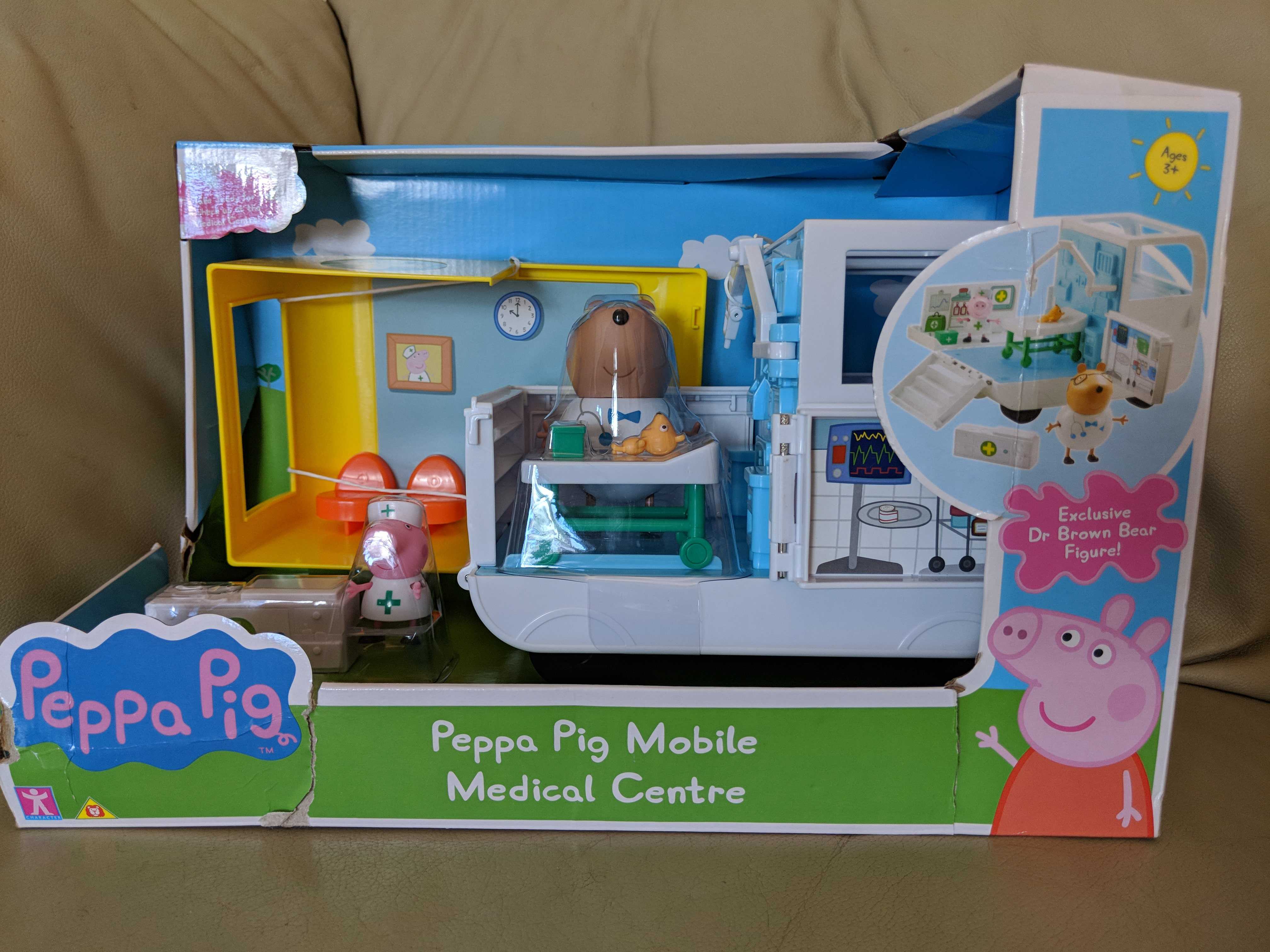 dr brown bear peppa pig toy